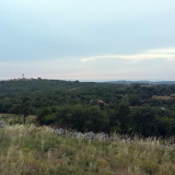 Viewing to the north from the hillford top.