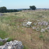 A view from the northern part of the wall circle eastwards.