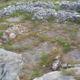 Revealed and partly reconstructed structure of the inner settlement dwelling.