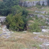 The entrance of the "cult cave".